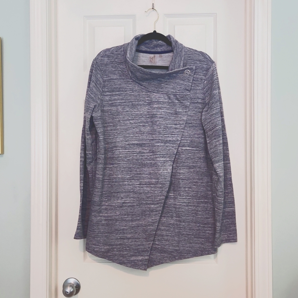 Danskin open sweatshirt cardigan